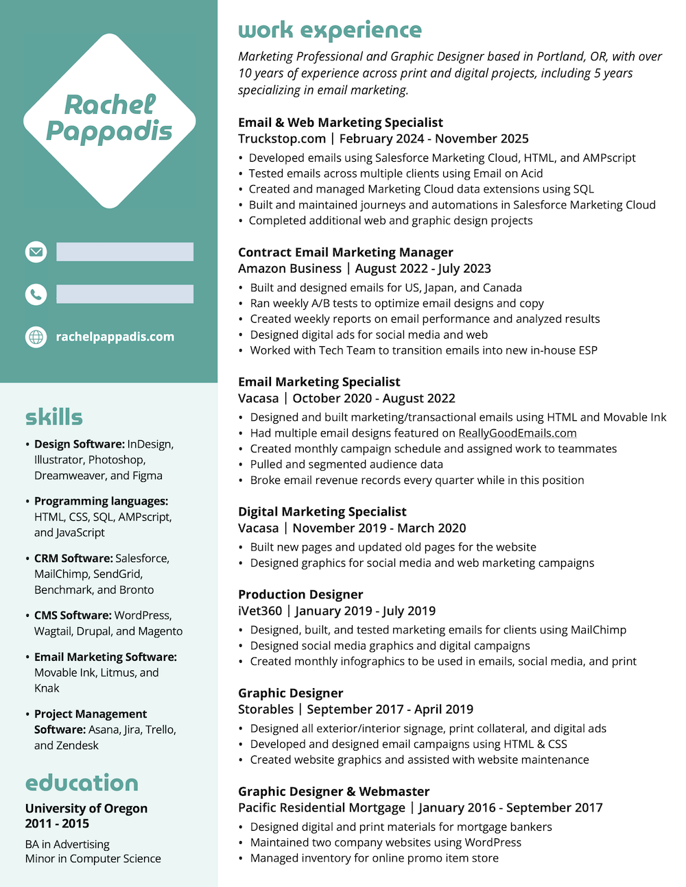 resume